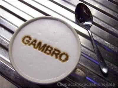 Cappuccino Stencil