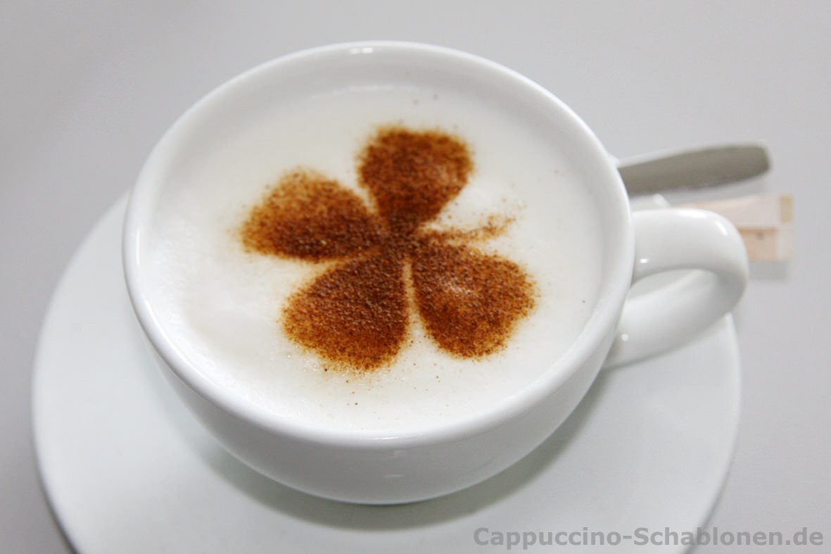 cappuccino-stencil result in milk